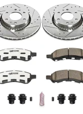 Power Stop Z26 Street Warrior Brake Kit Front Buick Rainier 2006-2007                                     - K2059-26 - Image 2