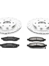 Power Stop Z23 Evolution Sport Brake Kit Front Infiniti QX56 2005-2007                                     - K211 - Image 2