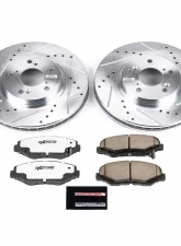 Power Stop Z26 Street Warrior Brake Kit Front Honda Pilot 2003-2008                                     - K2302-26 - Image 2