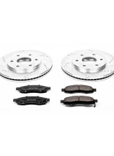 Power Stop Z23 Evolution Sport Brake Kit Front Infiniti QX56 2004-2005                                     - K2442 - Image 2