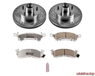 Power Stop Z26 Street Warrior Brake Kit Front Buick Apollo 1975 - K2580-26