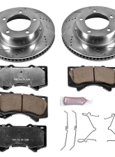 Power Stop Z36 Truck & Tow Brake Kit Front Lexus LX570 2008-2011                                     - K4696-36 - Image 2