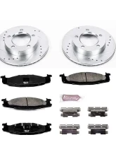 Power Stop Z23 Evolution Sport Brake Kit Front Ford Bronco 1994-1996                                     - K5067 - Image 2