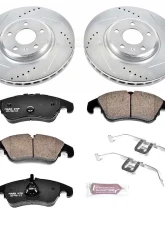Power Stop Z23 Evolution Sport Brake Kit Front Audi A4 2009-2011                                     - K5752 - Image 2
