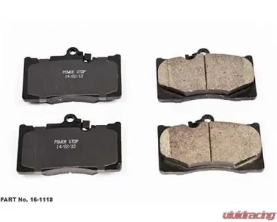 Power Stop Z16 Evolution Ceramic Clean Ride Scorched Brake Pads 16-1118 - 16-1118