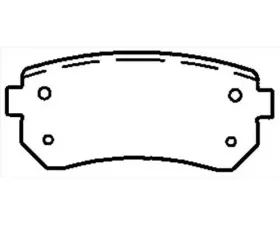 Power Stop Z16 Evolution Scorched Brake Pads 16-1157