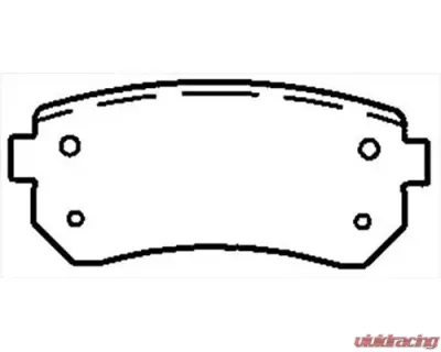 Power Stop Z16 Evolution Scorched Brake Pads 16-1157 - 16-1157