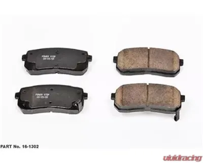 Power Stop Z16 Evolution Ceramic Clean Ride Scorched Brake Pads 16-1302 - 16-1302