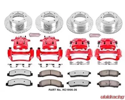 Power Stop Caliper Kit Front & Rear KC1393 - KC1393