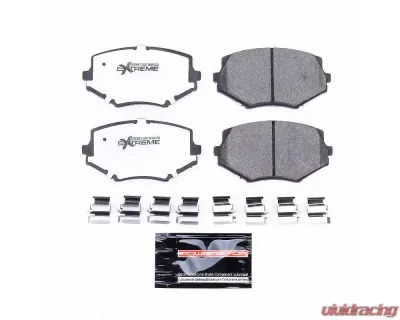 Power Stop Z26 Extreme Street Brake Pads w/Hardware Front Mazda Miata 1994-1997 - Z26-635