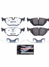 Power Stop Z26 Extreme Street Brake Pads w/Hardware Rear BMW 525i 2001-2002                                     - Z26-692A - Image 2