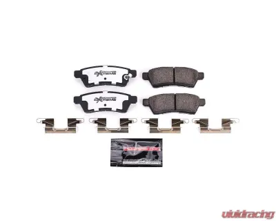 Power Stop Z36 Truck & Tow Brake Pads w/Hardware Rear Nissan Frontier 2005-2019 - Z36-1100