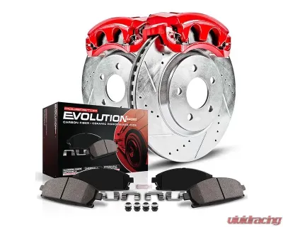 Power Stop Z23 Evolution Kit w/Calipers Front & Rear Acura TL 2004-2008 - KC2718