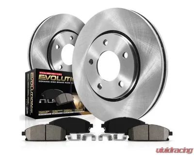 Power Stop Autospecialty Brake Kit Front Lexus LS460 2007-2009 - KOE4686