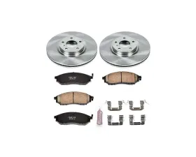 Power Stop Autospecialty Brake Kit Front Infiniti EX35 2008-2012