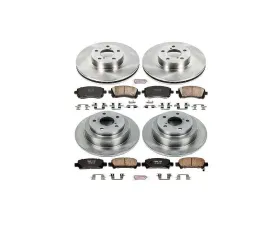 Power Stop Autospecialty Brake Kit Front & Rear Subaru Forester 1998-2002