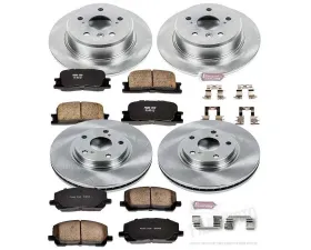 Power Stop Autospecialty Brake Kit Front & Rear Toyota Highlander 2001-2003