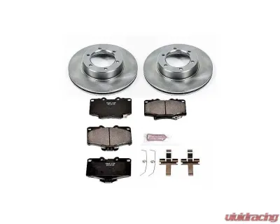 Power Stop Autospecialty Brake Kit Front Toyota 4Runner 1991-1995 - KOE1150