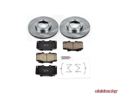 Power Stop Autospecialty Brake Kit Front Lexus LX450 1996-1997 - KOE1154