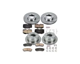 Power Stop Autospecialty Brake Kit Front & Rear Lexus LX450 1996-1997