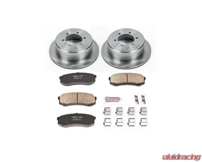 Power Stop Autospecialty Brake Kit Rear Lexus LX450 1996-1997 - KOE1156