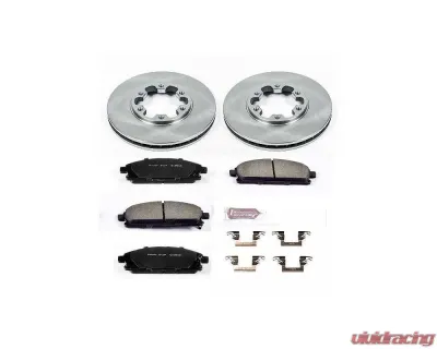 Power Stop Autospecialty Brake Kit Front Nissan Pathfinder 1996-1998 - KOE1175