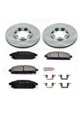 Power Stop Autospecialty Brake Kit Front Nissan Pathfinder 1996-1998                                     - KOE1175 - Image 2