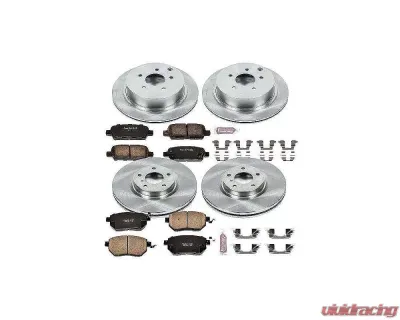 Power Stop Autospecialty Brake Kit Front & Rear Nissan Murano 2006-2007 - KOE119