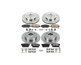 Power Stop Autospecialty Brake Kit Front & Rear Acura CL 1998-1999