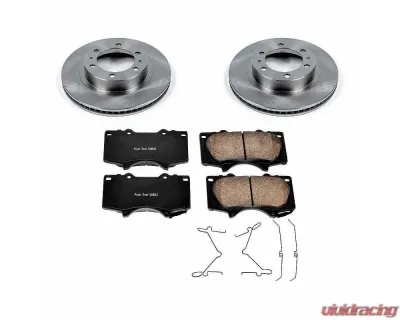 Power Stop Autospecialty Brake Kit Front Toyota 4Runner 2003-2009 - KOE137