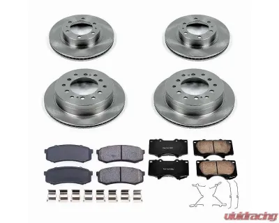 Power Stop Autospecialty Brake Kit Front & Rear Toyota 4Runner 2003-2009 - KOE138