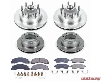 Power Stop Autospecialty Brake Kit Front & Rear Ford Excursion 2003-2005 - KOE1393