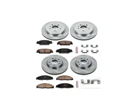 Power Stop Autospecialty Brake Kit Front & Rear Cadillac CTS 2003-2005