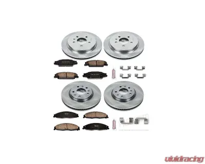 Power Stop Autospecialty Brake Kit Front & Rear Cadillac CTS 2003-2005 - KOE1424