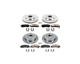Power Stop Autospecialty Brake Kit Front & Rear Chevrolet Impala 2006-2010