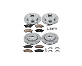 Power Stop Autospecialty Brake Kit Front & Rear Nissan Pathfinder 2005-2012