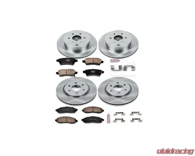 Power Stop Autospecialty Brake Kit Front & Rear Nissan Pathfinder 2005-2012 - KOE144
