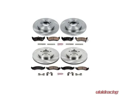 Power Stop Autospecialty Brake Kit Front & Rear Ford Explorer 2006-2010 - KOE1443