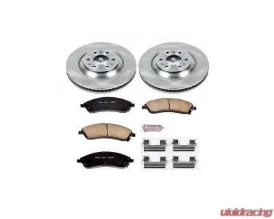 Power Stop Autospecialty Brake Kit Front Cadillac SRX 2004-2009 - KOE1449