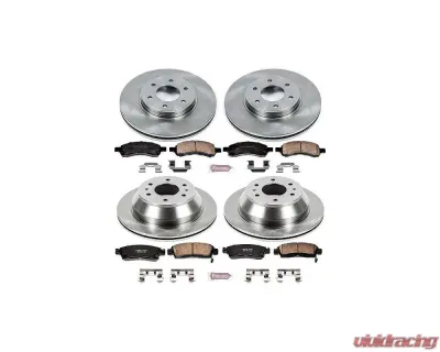 Power Stop Autospecialty Brake Kit Front & Rear Chevrolet Trailblazer 2006-2009 - KOE1454