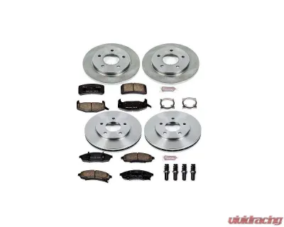 Power Stop Autospecialty Brake Kit Front & Rear Buick Regal 1988-1993 - KOE1499
