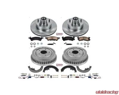 Power Stop Autospecialty Brake Kit Front & Rear Buick Apollo 1975 - KOE15019DK