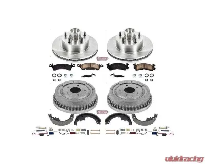 Power Stop Autospecialty Brake Kit Front & Rear Buick Electra 1985 - KOE15020DK