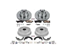 Power Stop Autospecialty Brake Kit Front & Rear Buick Apollo 1973-1974