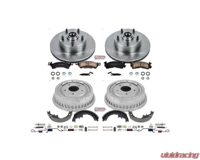 Power Stop Autospecialty Brake Kit Front & Rear Buick Apollo 1973-1974 - KOE15022DK