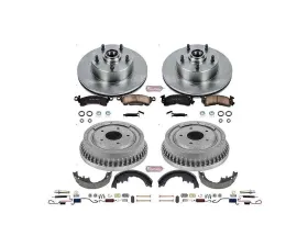 Power Stop Autospecialty Brake Kit Front & Rear Buick GS 1970-1972