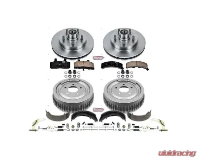Power Stop Autospecialty Brake Kit Front & Rear Chevrolet Express Van 1500 1996-2002 - KOE15036DK