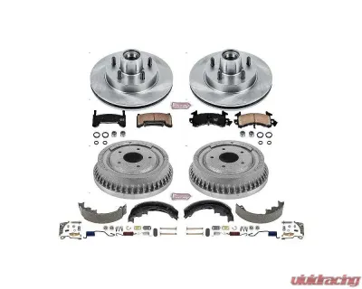 Power Stop Autospecialty Brake Kit Front & Rear Buick Regal 1984 - KOE15043DK