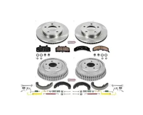 Power Stop Autospecialty Brake Kit Front & Rear Buick LeSabre 1986-1990