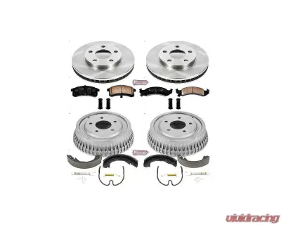 Power Stop Autospecialty Brake Kit Front & Rear Buick LeSabre 1994-1999 - KOE15123DK
